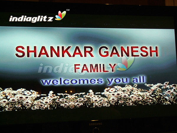 Shanker Ganesh's son marriage