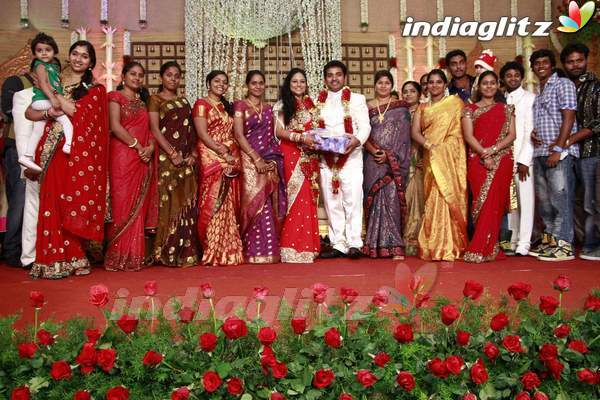 Celebs @ Shobi Laliltha Wedding Reception