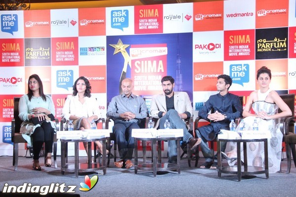 SIIMA awards press meet
