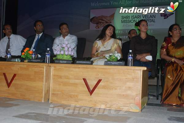 Simran @ Shri Isari Velan Mission Hospital Launch