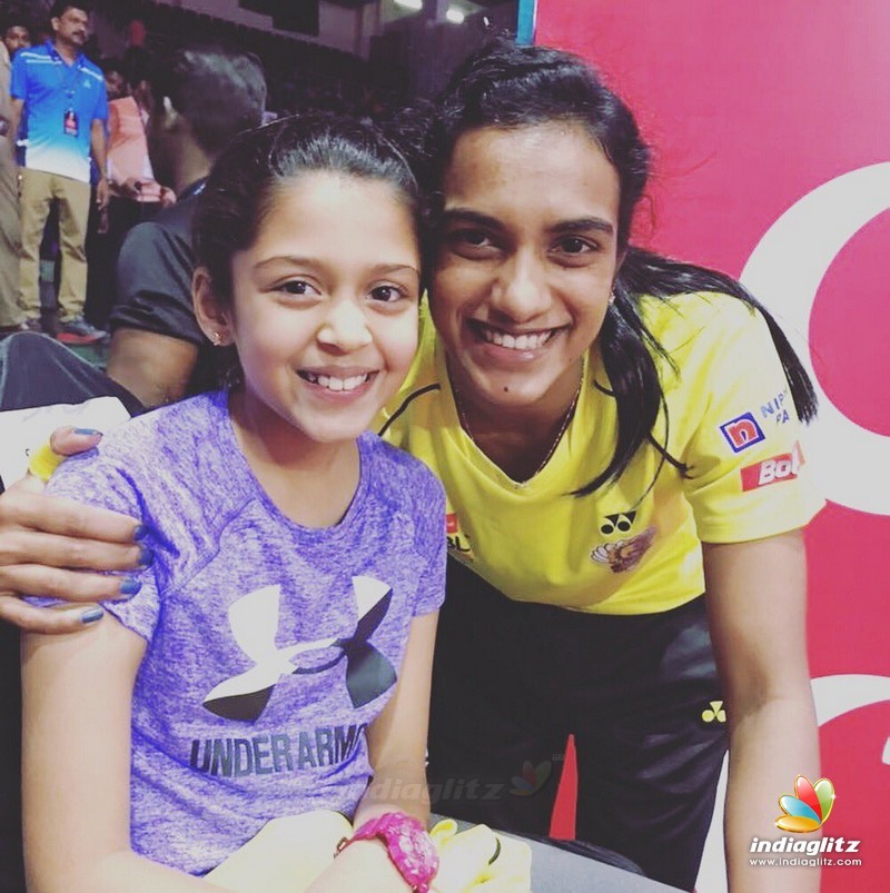 Badminton Legend P.V. Sindhu Meets Ajith & Suriya Families