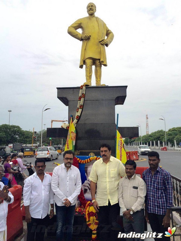 Nadigar Sangam Respect To Nadigar Thilagam Sivaji Ganesan Statue