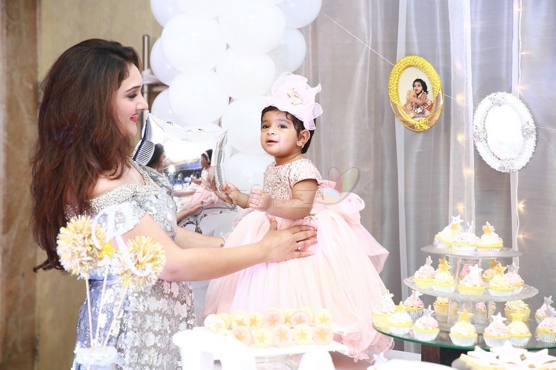 Sridevi Vijaykumar Rahul's Daughter Rupikaa 1st Year Birthday Celebration