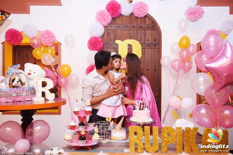 Sridevi Vijaykumar, Rahul's Daughter Baby Rupikaa 2nd Year Birthday Celebration