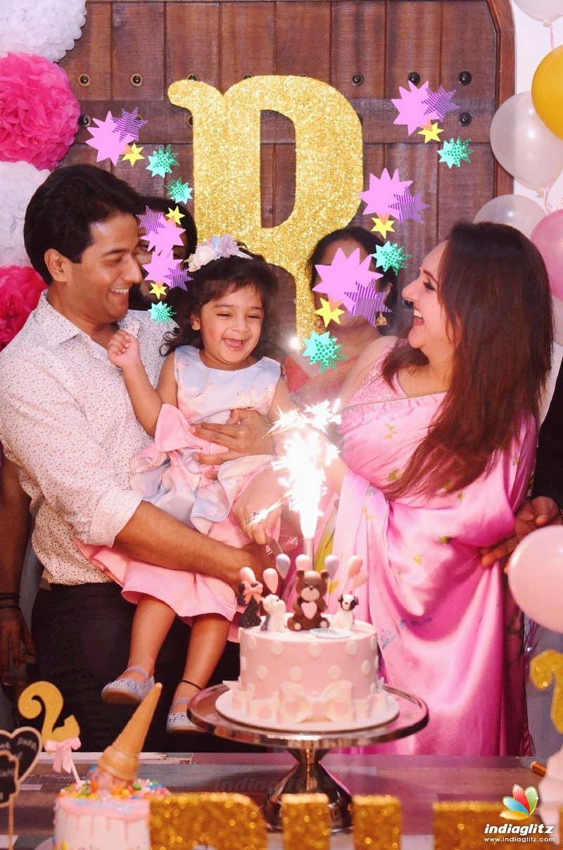 Sridevi Vijaykumar, Rahul's Daughter Baby Rupikaa 2nd Year Birthday Celebration
