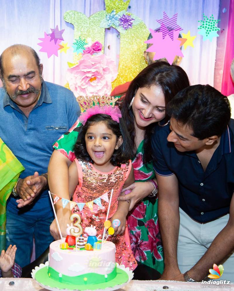 Sridevi Vijaykumar Rahul's Daughter Rupikaa 3rd Birthday Celebrathions