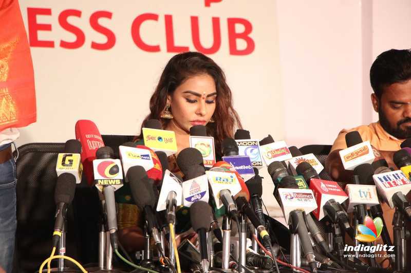 Actress Sri Reddy Press meet