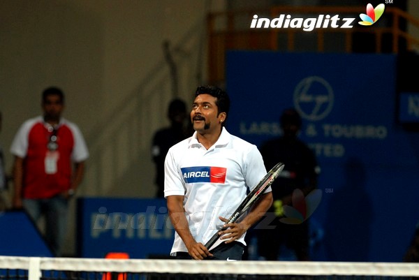 Suriya Play Tennis For Aircel