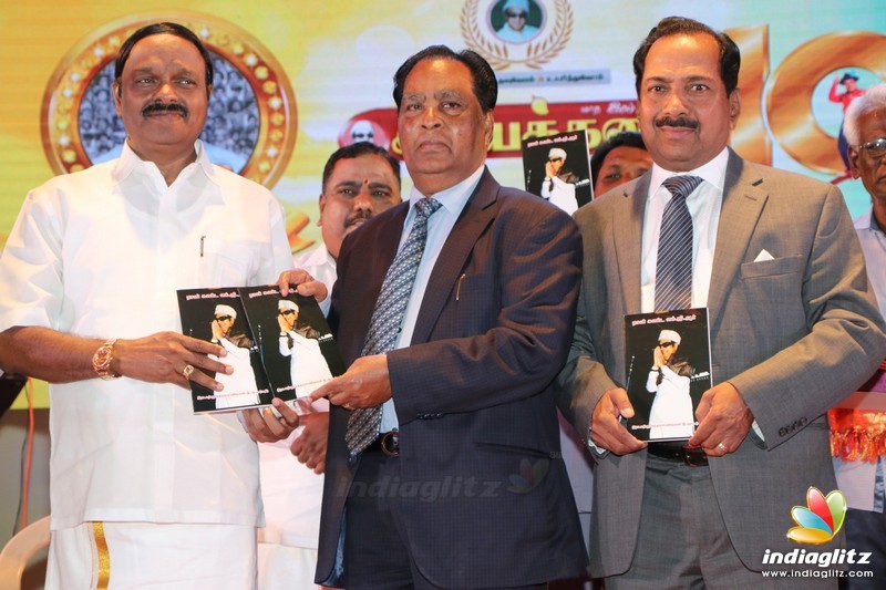 Suriya & Karthi Launched 'Naan Kanda MGR' Book