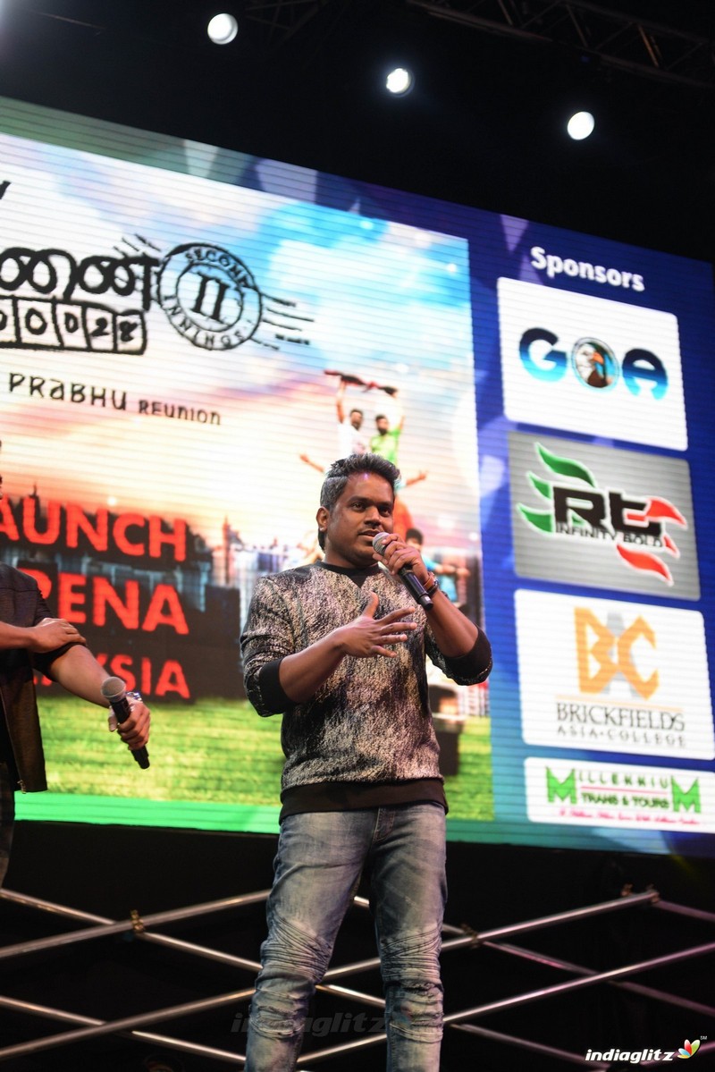 Suriya launches Chennai 28 part 2 audio at Malaysia