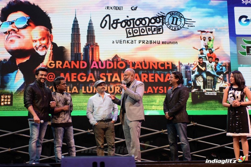 Suriya launches Chennai 28 part 2 audio at Malaysia