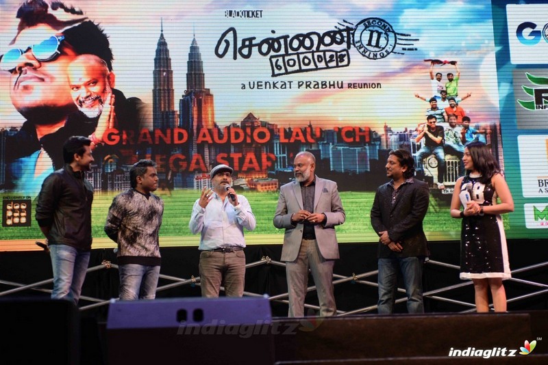 Suriya launches Chennai 28 part 2 audio at Malaysia