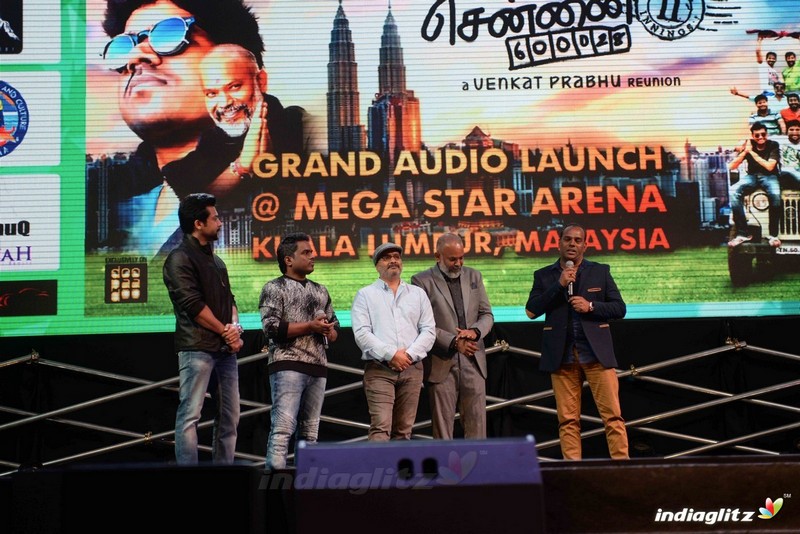 Suriya launches Chennai 28 part 2 audio at Malaysia