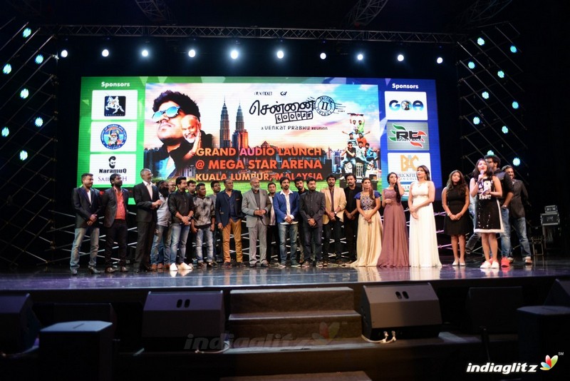 Suriya launches Chennai 28 part 2 audio at Malaysia