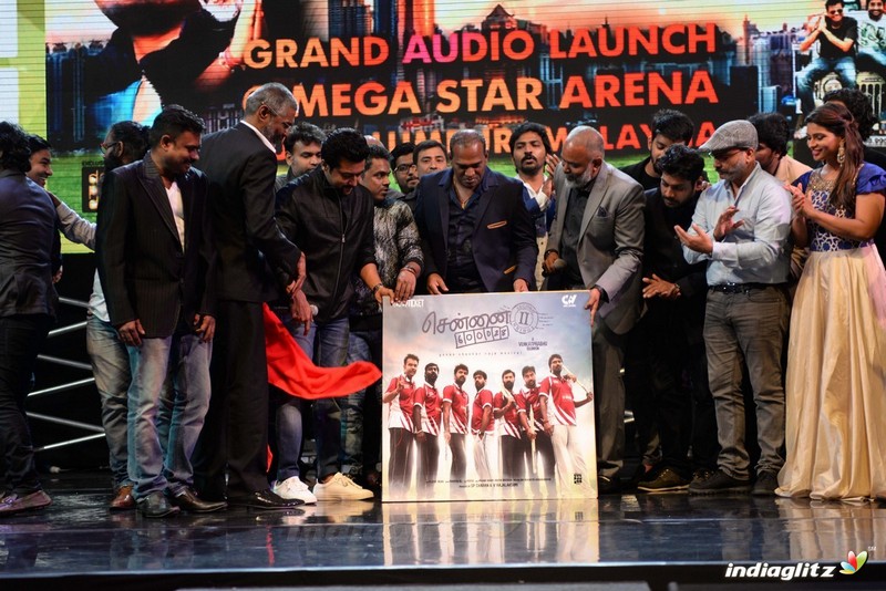 Suriya launches Chennai 28 part 2 audio at Malaysia