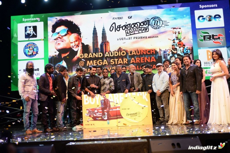 Suriya launches Chennai 28 part 2 audio at Malaysia