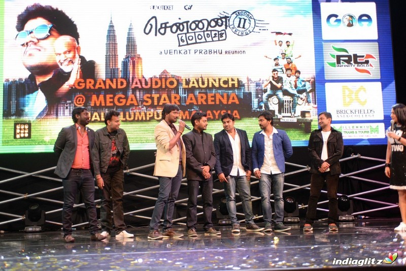 Suriya launches Chennai 28 part 2 audio at Malaysia