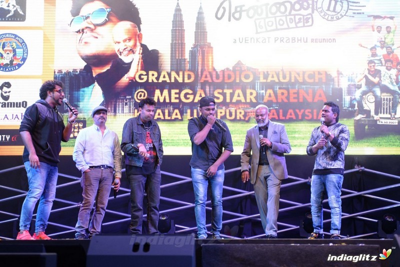 Suriya launches Chennai 28 part 2 audio at Malaysia