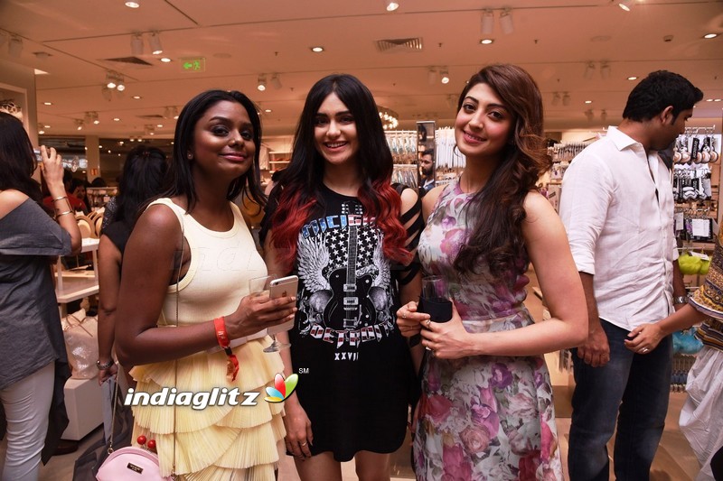 Rana Daggubati and Tamannah at the launch of H&M Store in Hyderabad