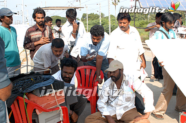 'Thamizh M A' On Location