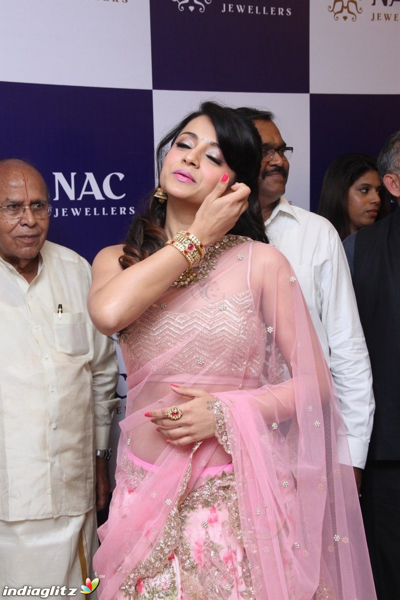 Trisha launches NAC Jewellers new showroom in Perambur, Chennai