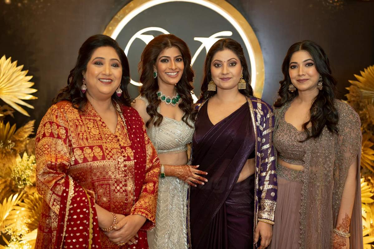 Celebrities attended the Varalaxmi Sarathkumar Nicholai Sachdeva VNSangeeth held at Tajcoromandel