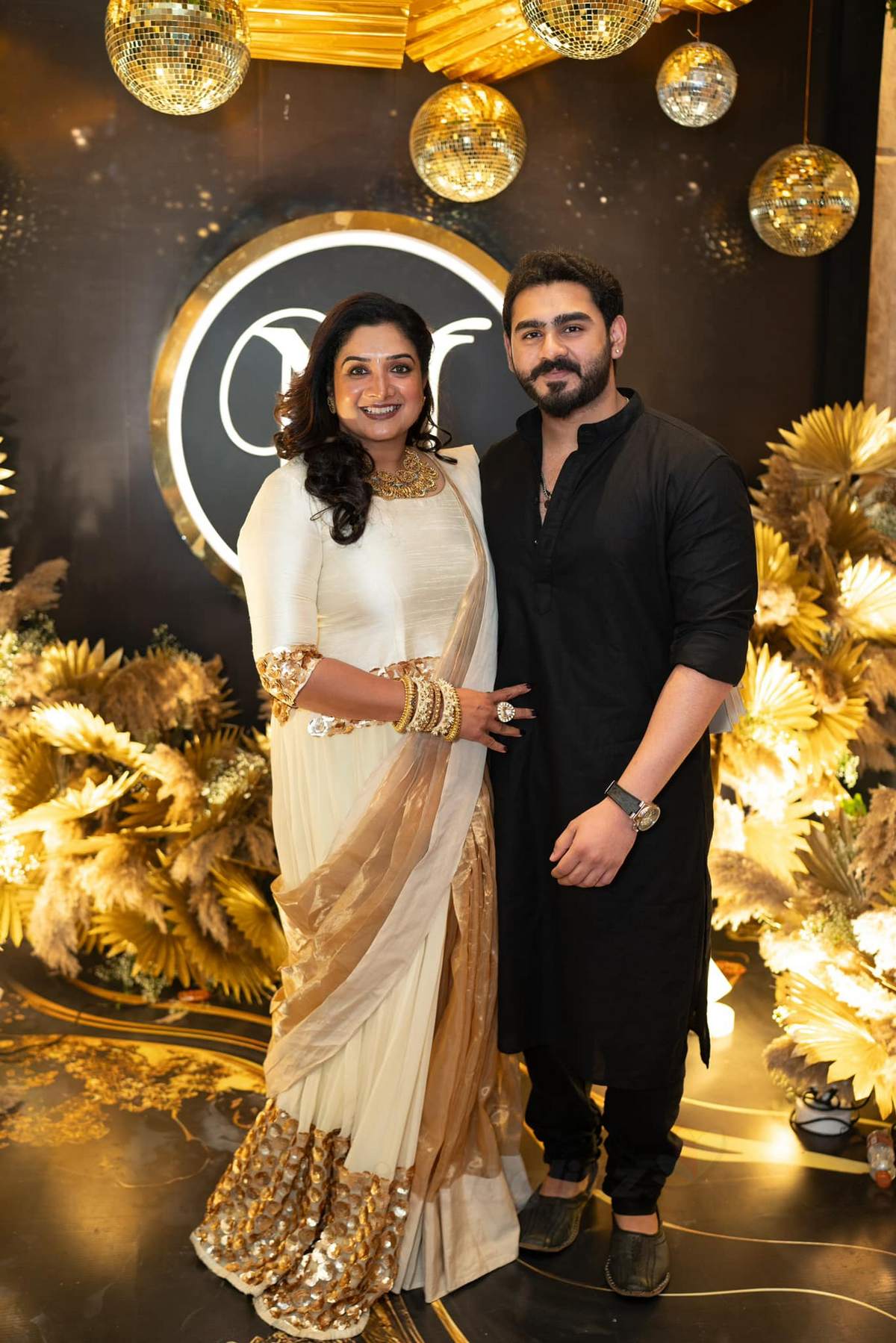 Celebrities attended the Varalaxmi Sarathkumar Nicholai Sachdeva VNSangeeth held at Tajcoromandel