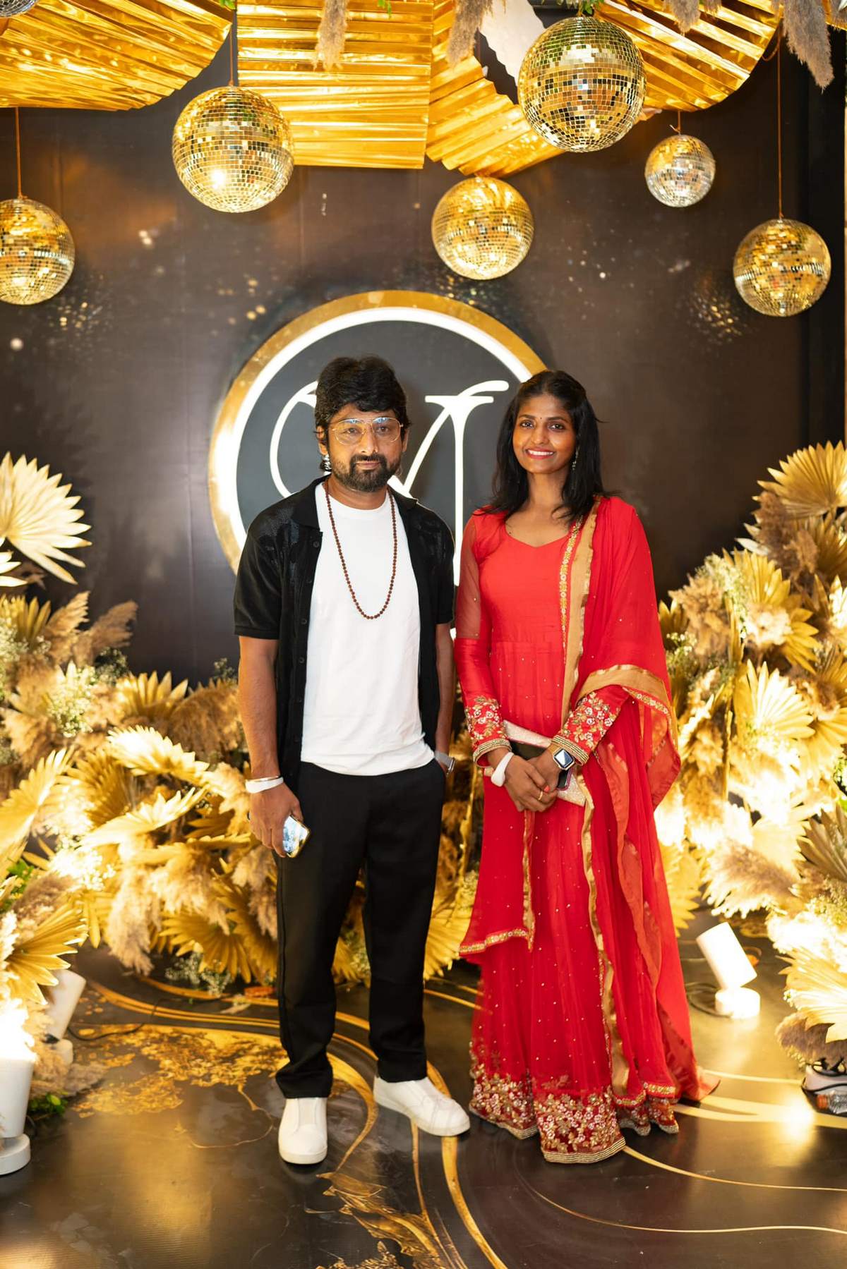 Celebrities attended the Varalaxmi Sarathkumar Nicholai Sachdeva VNSangeeth held at Tajcoromandel