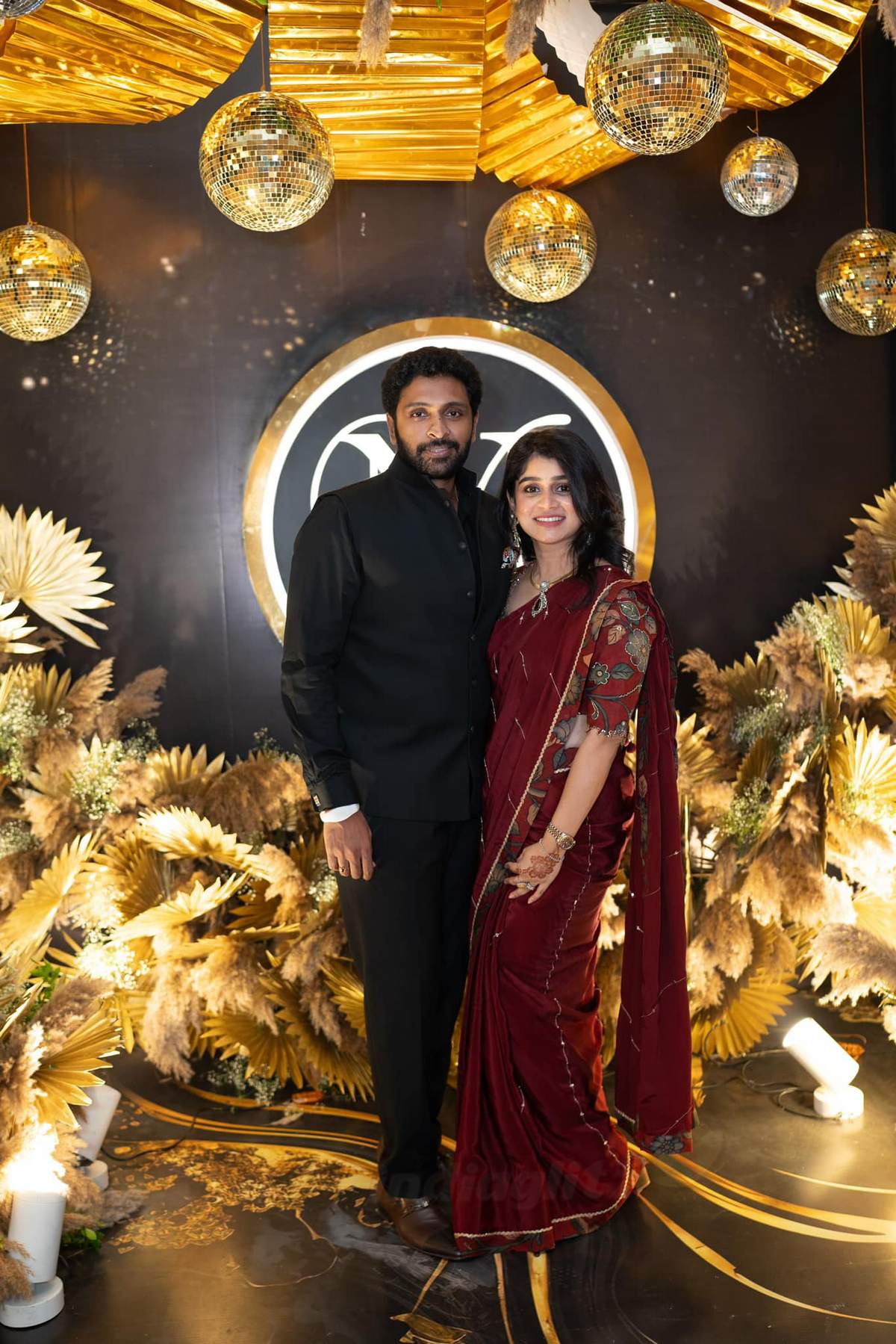 Celebrities attended the Varalaxmi Sarathkumar Nicholai Sachdeva VNSangeeth held at Tajcoromandel