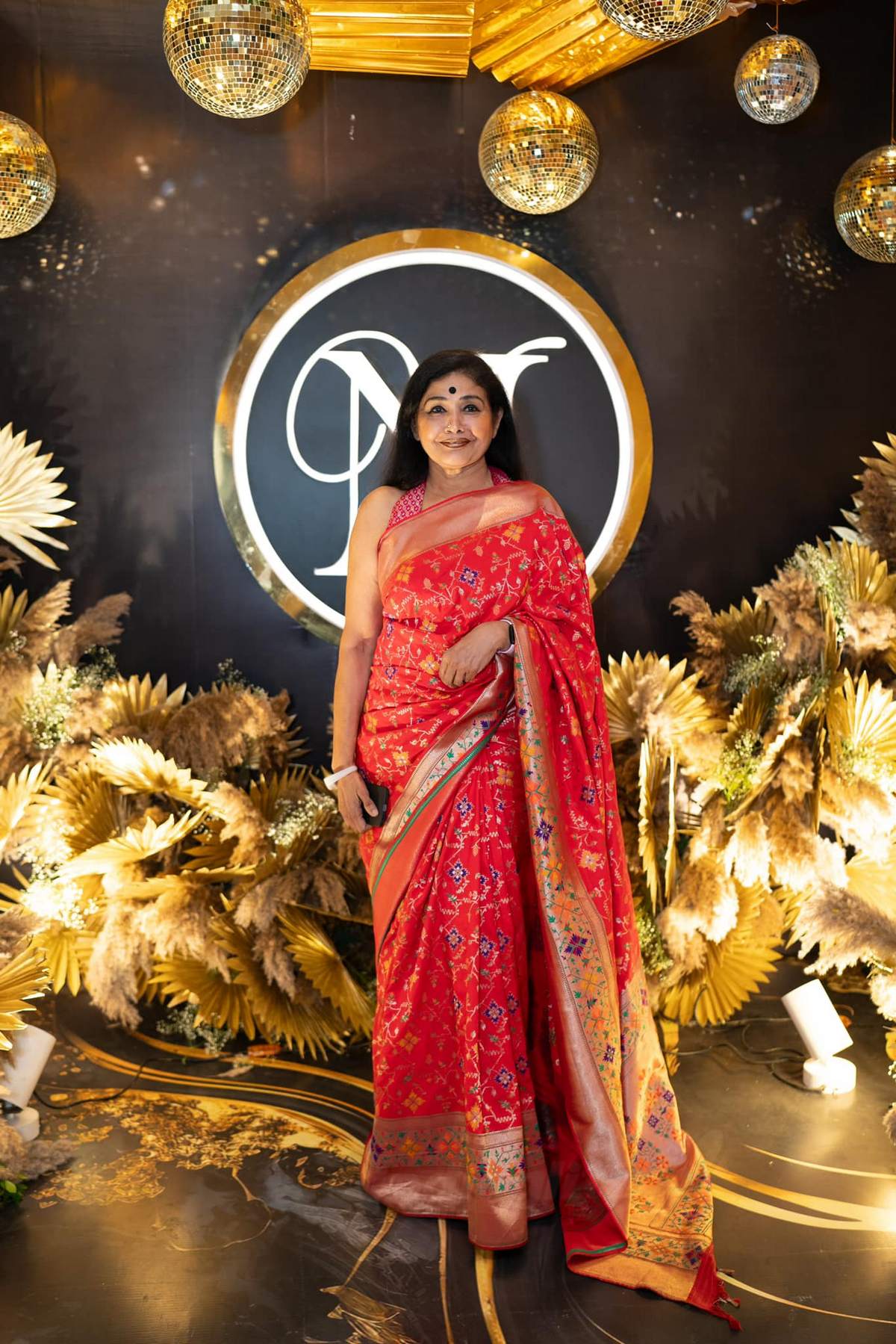 Celebrities attended the Varalaxmi Sarathkumar Nicholai Sachdeva VNSangeeth held at Tajcoromandel