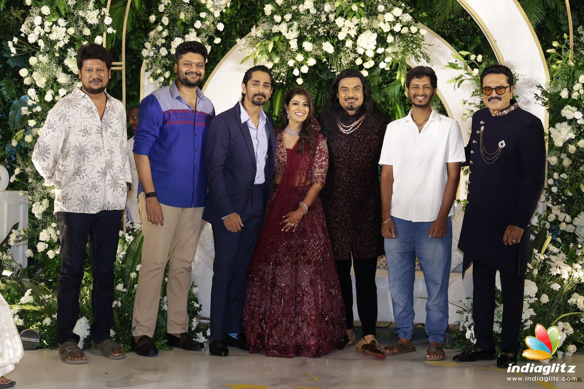 Varalaxmi Sarathkumar Nicholai Sachdeva Wedding Reception