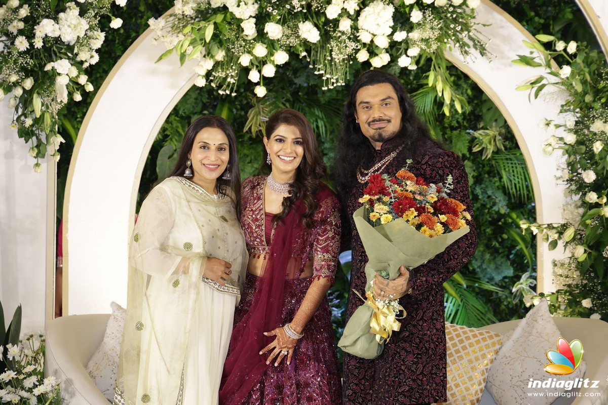 Varalaxmi Sarathkumar Nicholai Sachdeva Wedding Reception