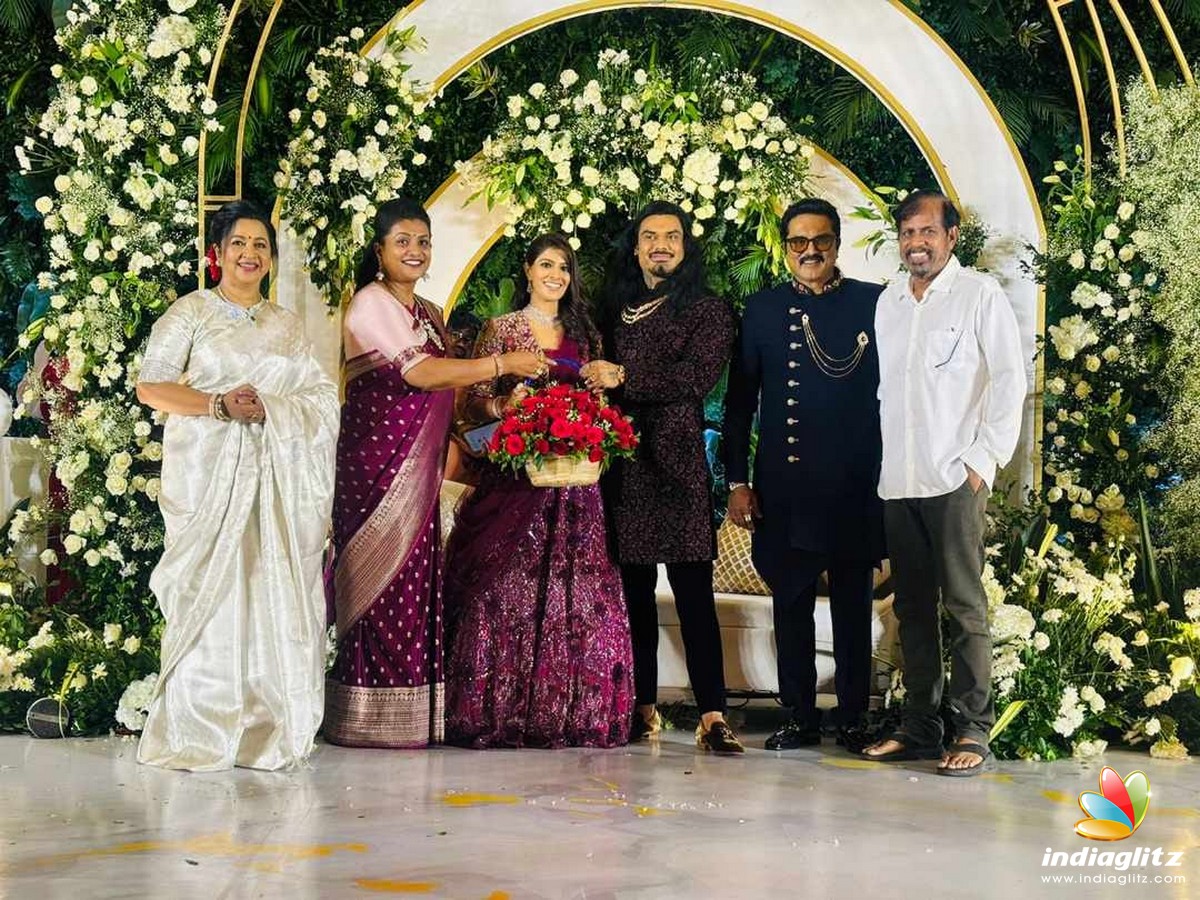 Varalaxmi Sarathkumar Nicholai Sachdeva Wedding Reception