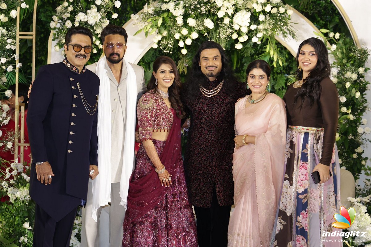 Varalaxmi Sarathkumar Nicholai Sachdeva Wedding Reception