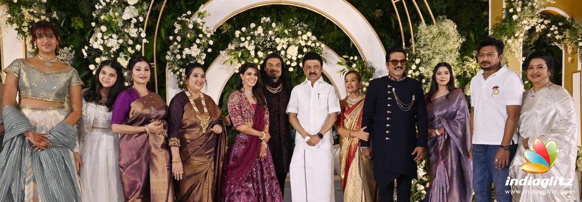 Varalaxmi Sarathkumar Nicholai Sachdeva Wedding Reception