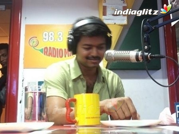 Vijay at Radio Mirchi