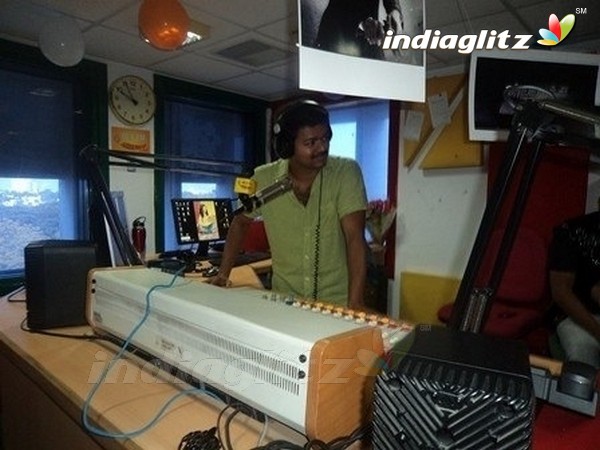 Vijay at Radio Mirchi