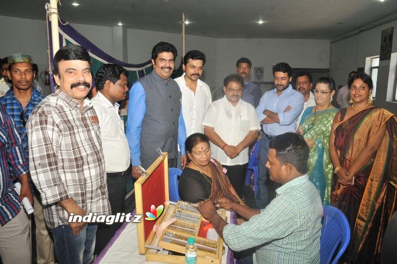 Vijay Shankar, son of late actor Jai Shankar conducted free eye camp for Nadigar Sangam members