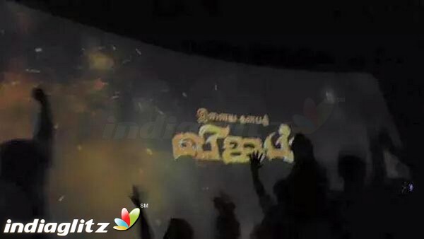 Vijay fans celebrate 'Puli' Movie Release