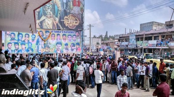 Vijay fans celebrate 'Puli' Movie Release