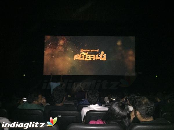 Vijay fans celebrate 'Puli' Movie Release