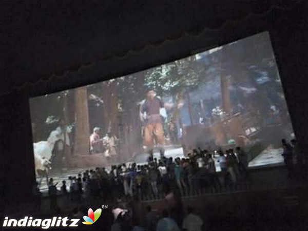 Vijay fans celebrate 'Puli' Movie Release