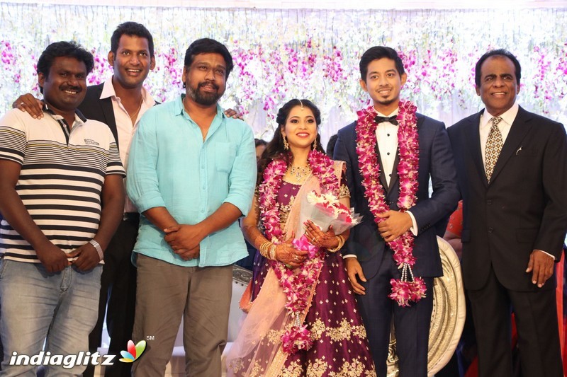 Vishal's Sister Aishwarya Wedding & Reception