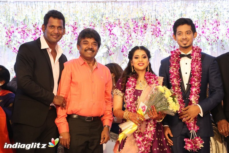 Vishal's Sister Aishwarya Wedding & Reception