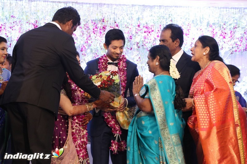 Vishal's Sister Aishwarya Wedding & Reception