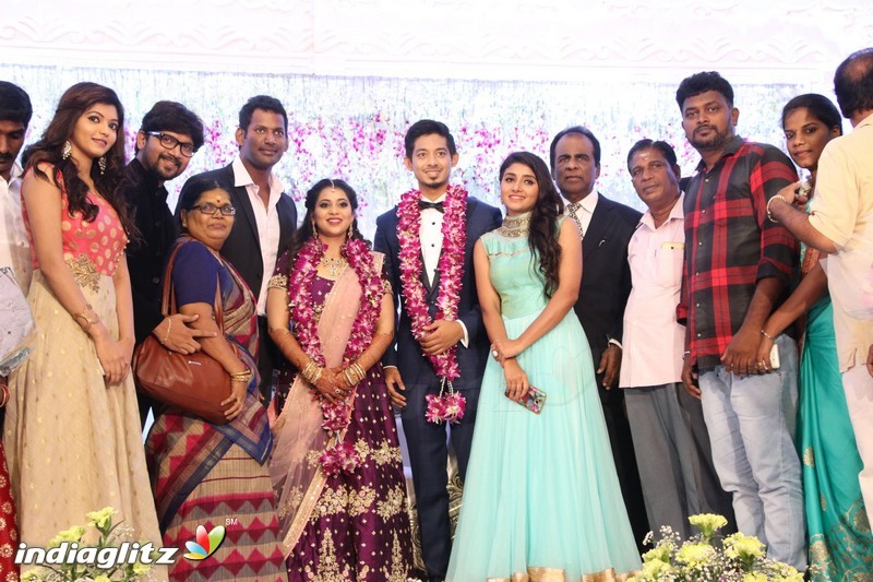 Vishal's Sister Aishwarya Wedding & Reception