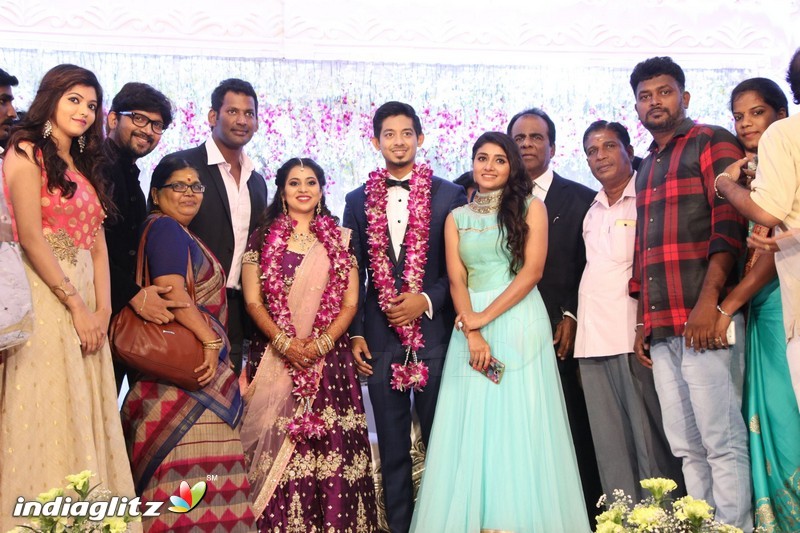 Vishal's Sister Aishwarya Wedding & Reception