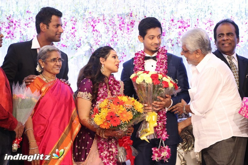 Vishal's Sister Aishwarya Wedding & Reception