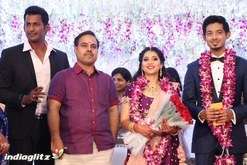 Vishal's Sister Aishwarya Wedding & Reception