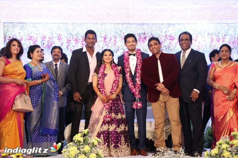 Vishal's Sister Aishwarya Wedding & Reception